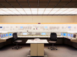 Kontrollraum/Warte Typ D3, Kernkraftwerk Grafenrheinfeld, Foto: © Thorsten Klapsch